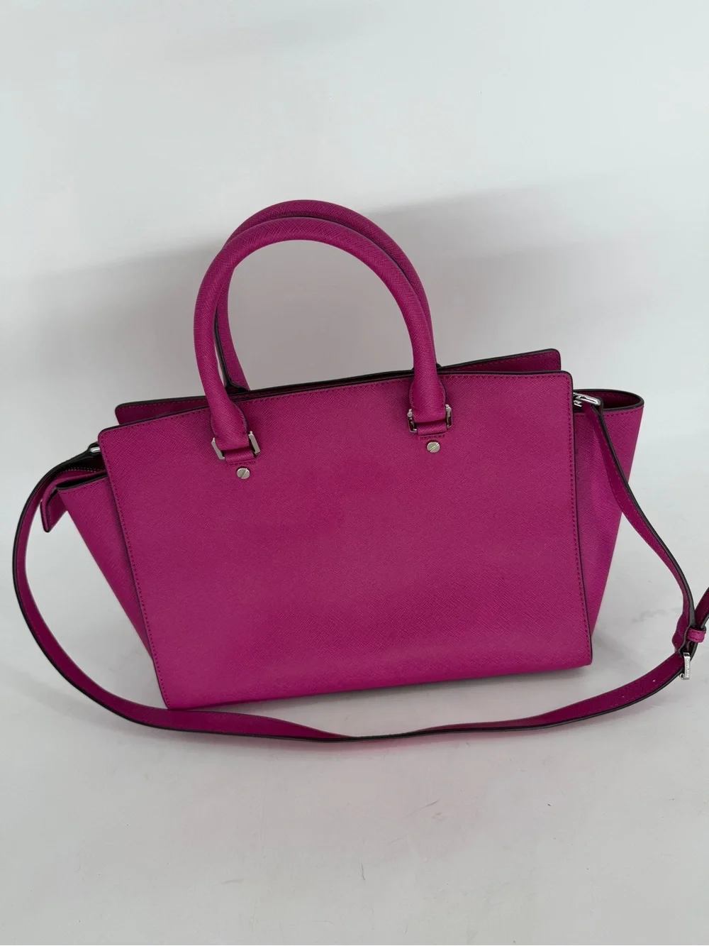 Michael Kors Selma Saffiano Leather Medium Satchel